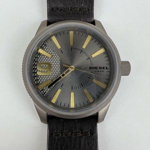[No battery]DIESEL Rasp Grey Dial Men's 46mm Watch DZ1843